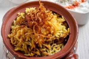 Cyrus Todiwala’s Khara Gos Ni Biryani recipe