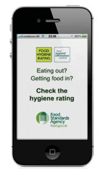restaurant food hygiene ratings app