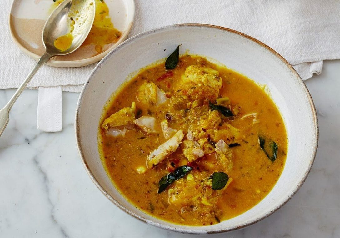 Anjula Devi Goan Fish curry Goan Fish Curry