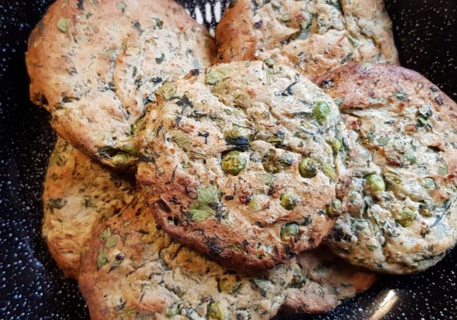 Hara Bara Kebabs The potato and pea baked kebabs
