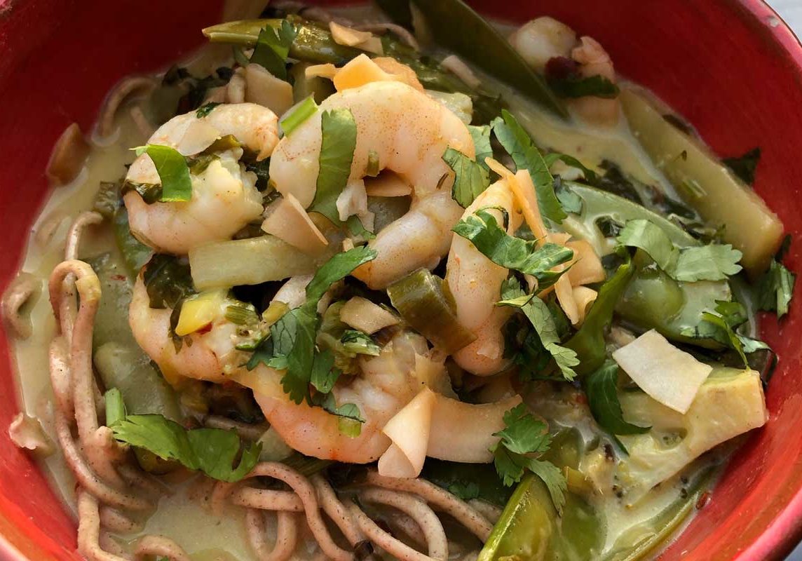 Prawn and Coconut Laksa