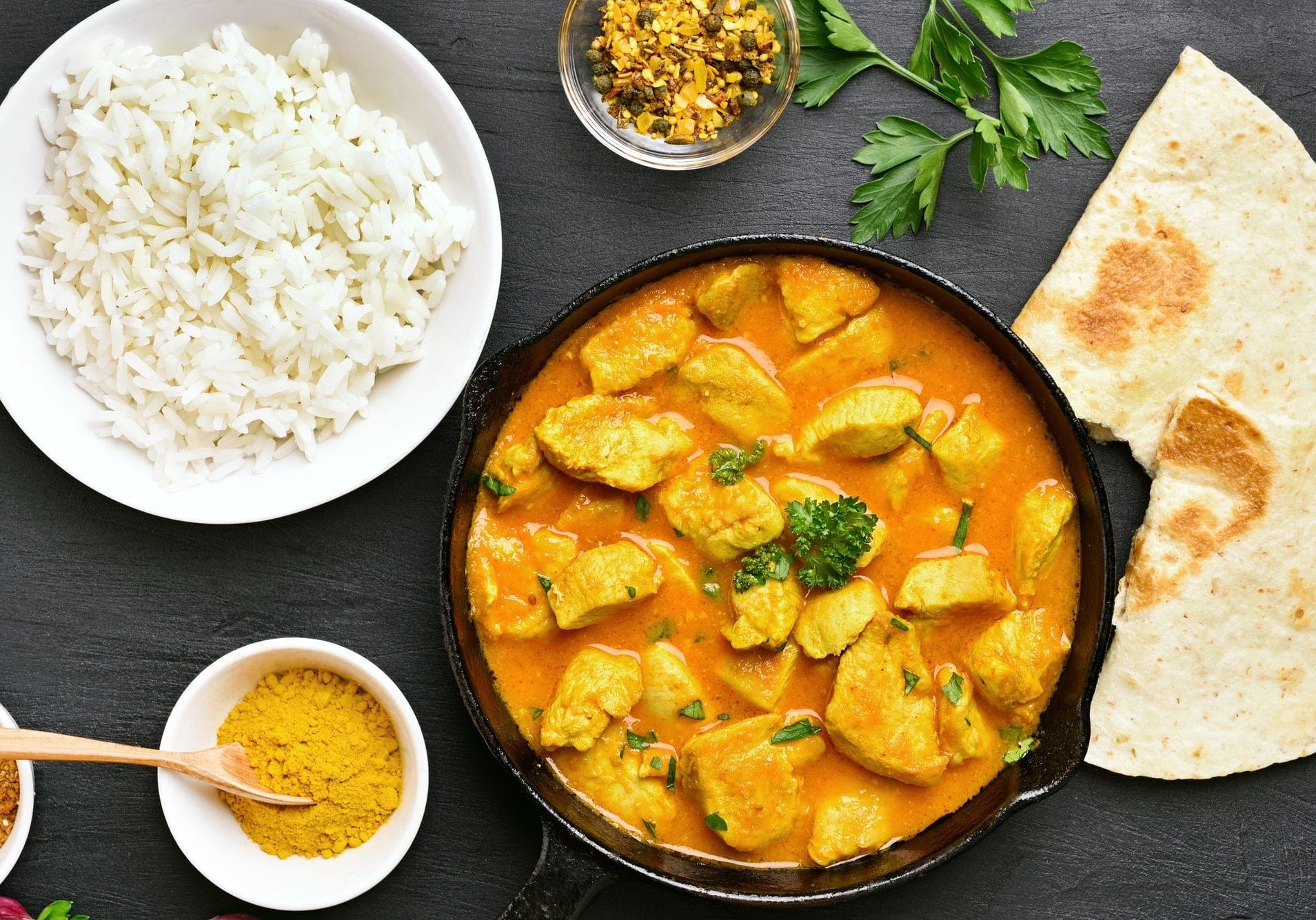 Indian chicken curry