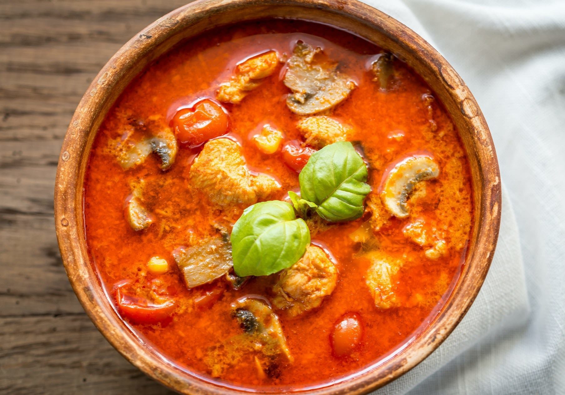 Thai red chicken curry Thai red chicken curry