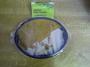 Chicken tikka masala by Sainsbury's