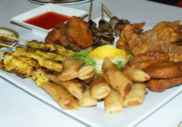 thai mixed platter